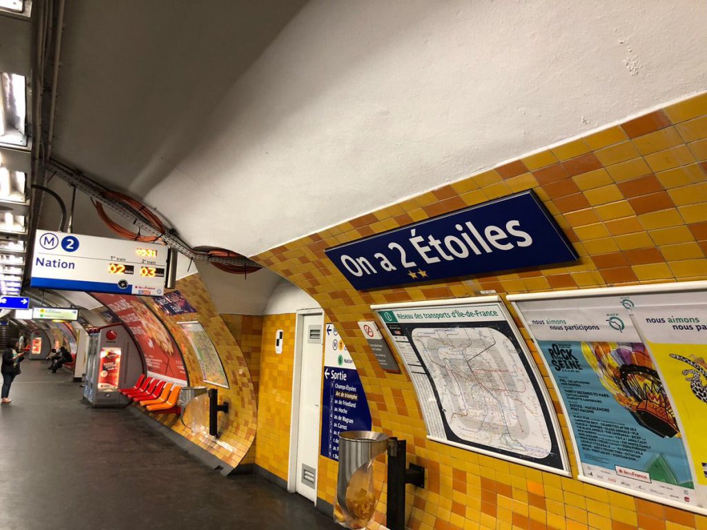 foto Metro Paris @RATP Twitter