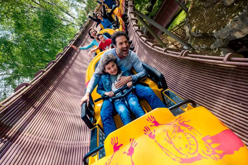 Parque Asterix Trace du Hourra