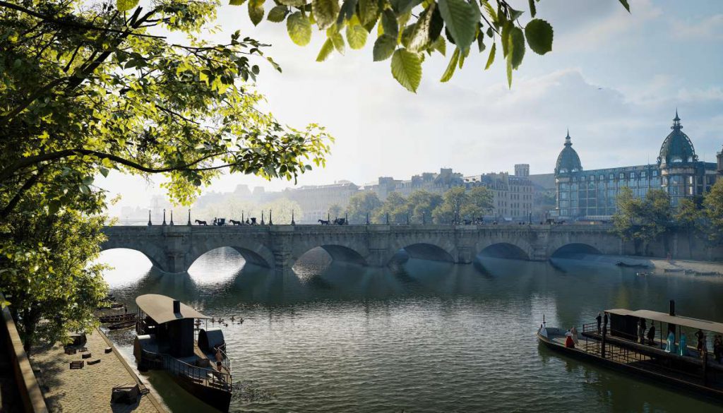 Origens de Paris, realidade virtual às margens do Rio Sena