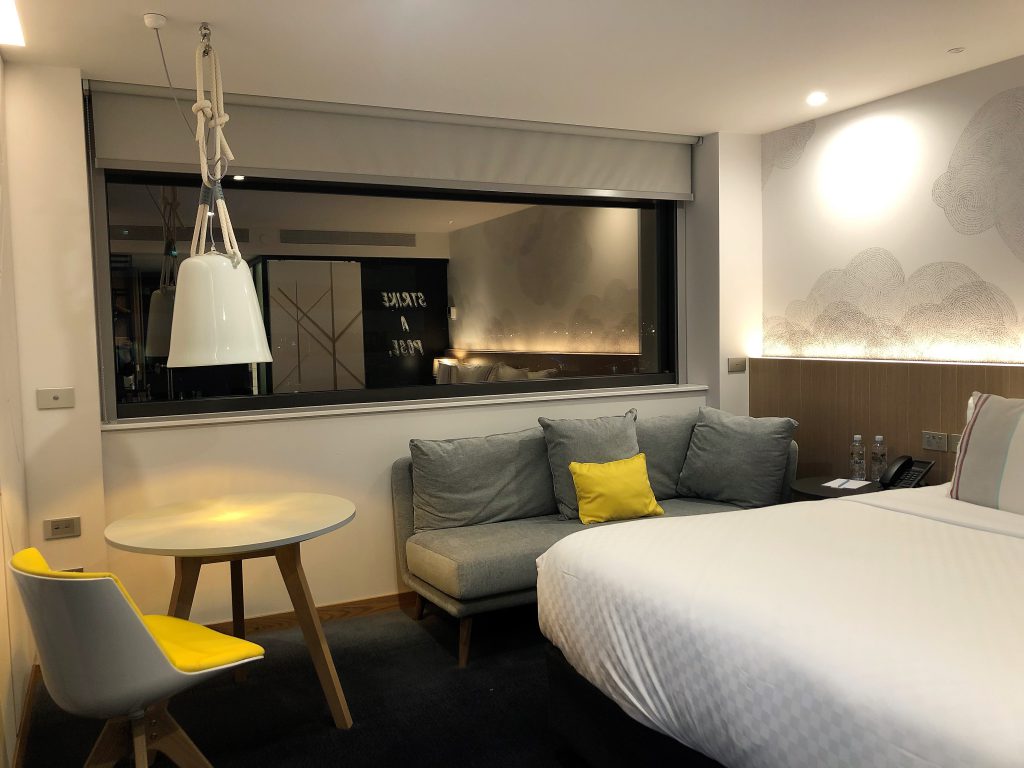 Hotéis na Nova Zelândia: um dos quartos do M Social Auckland