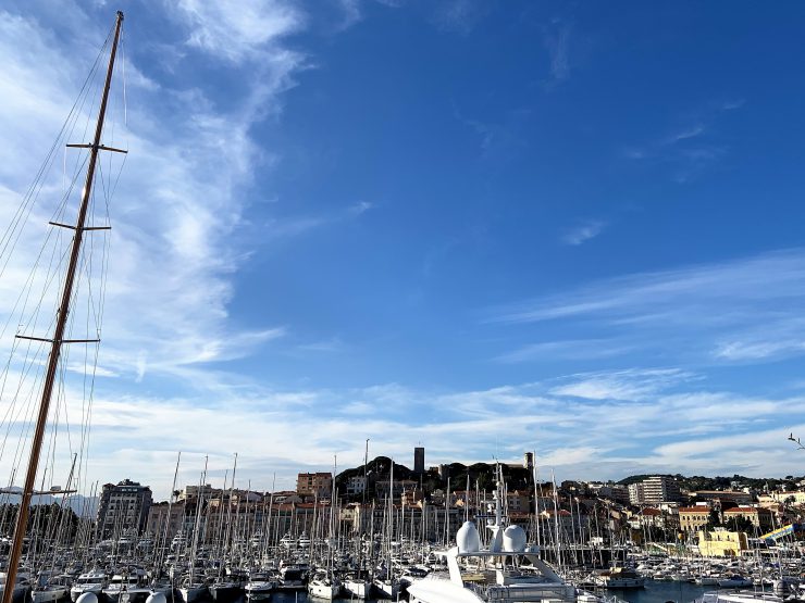 Barcos em Cannes