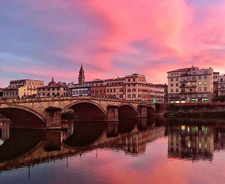 Pôr do sol em Florença, Lungarno Collection | Foto de divulgação