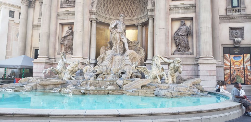 Caesars Palace tem inspiração italiana em Las Vegas