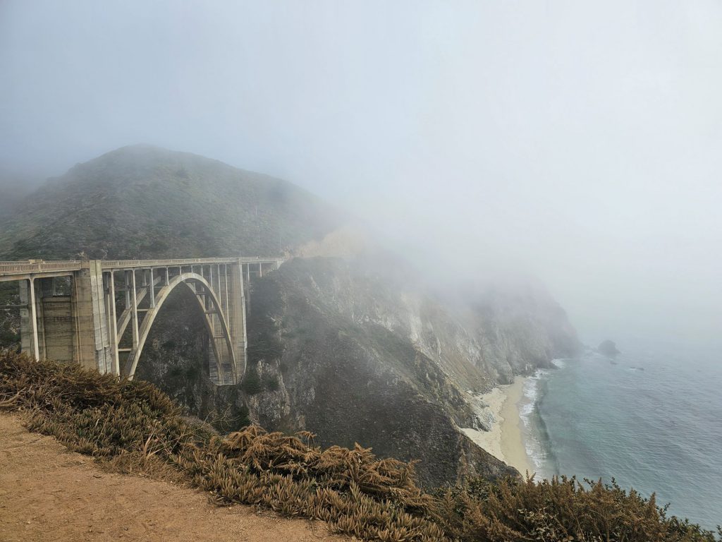 Bixby Bridge, na Pacific Coast Highway